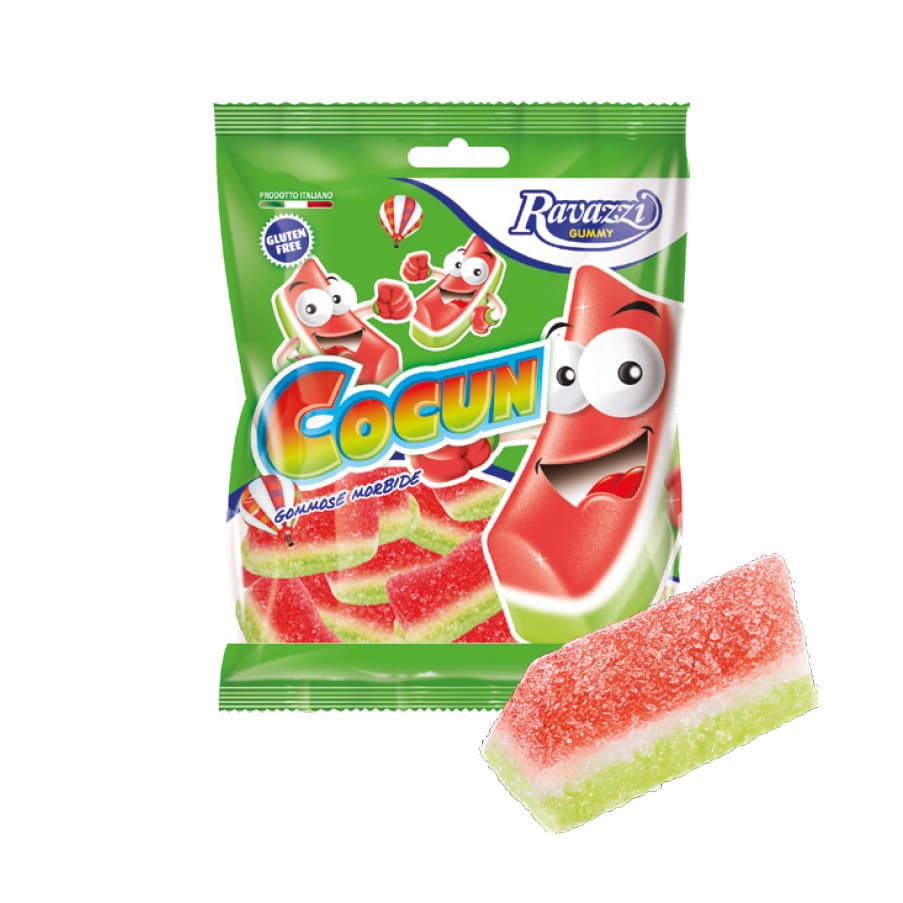 Packaged gummy candy COCUN – Envelope 90g | Ravazzi