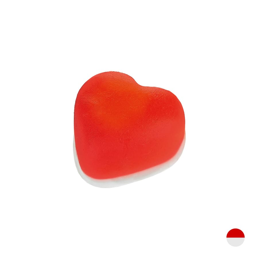 CUORI PANNA E EFRAGOLA RIPIENA